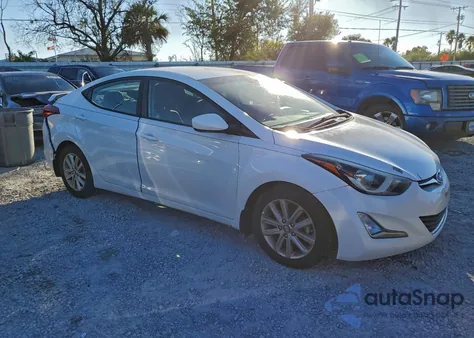 2016 Hyundai Elantra Se из США, поврежденный, VIN 5NPDH4AE1GH653672